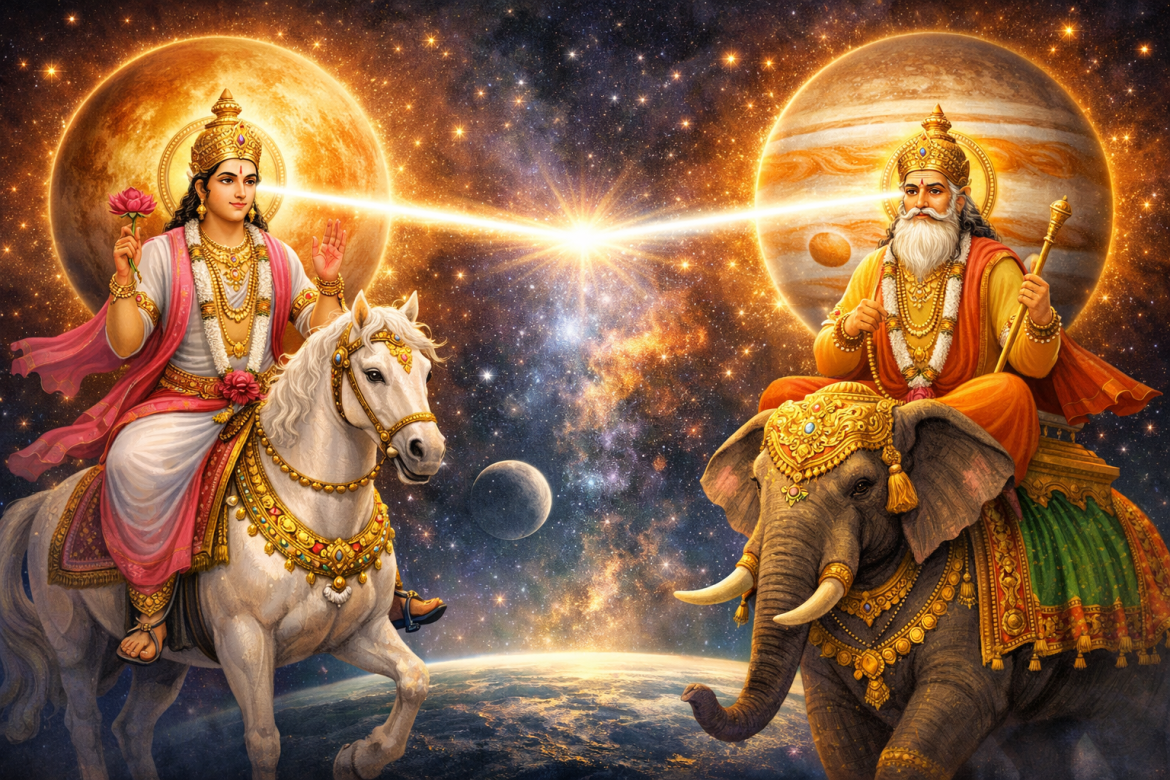 Shukra Guru Drishti Yog