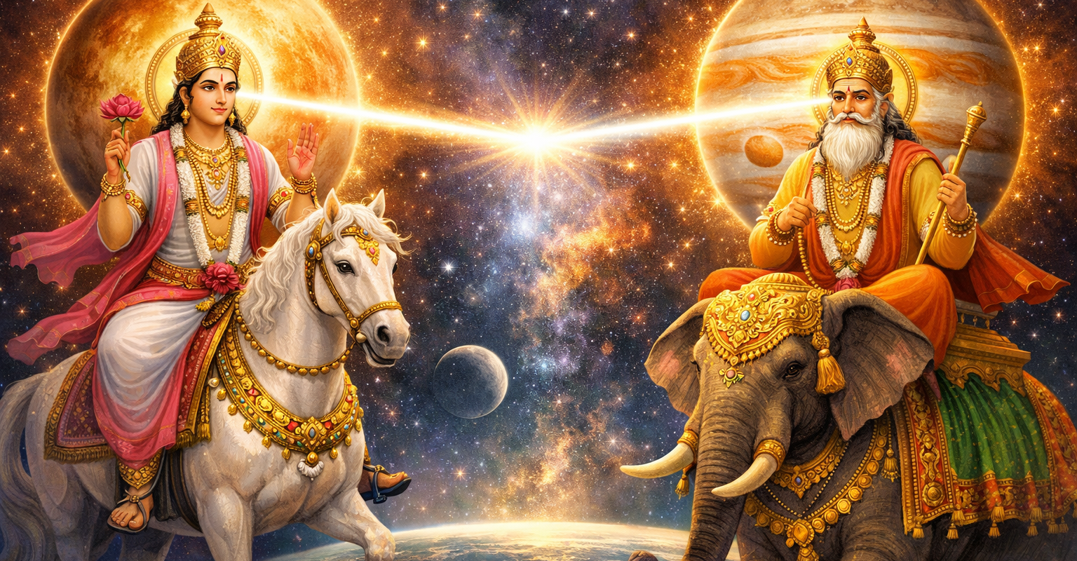 Shukra Guru Drishti Yog