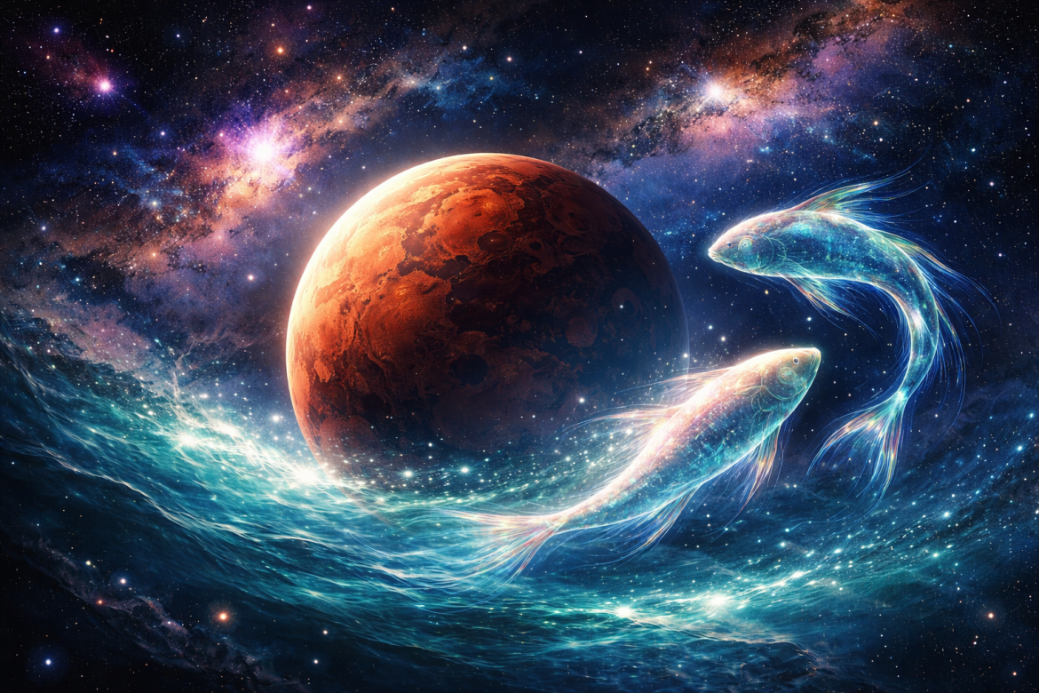 Mars enters Pisces 2026